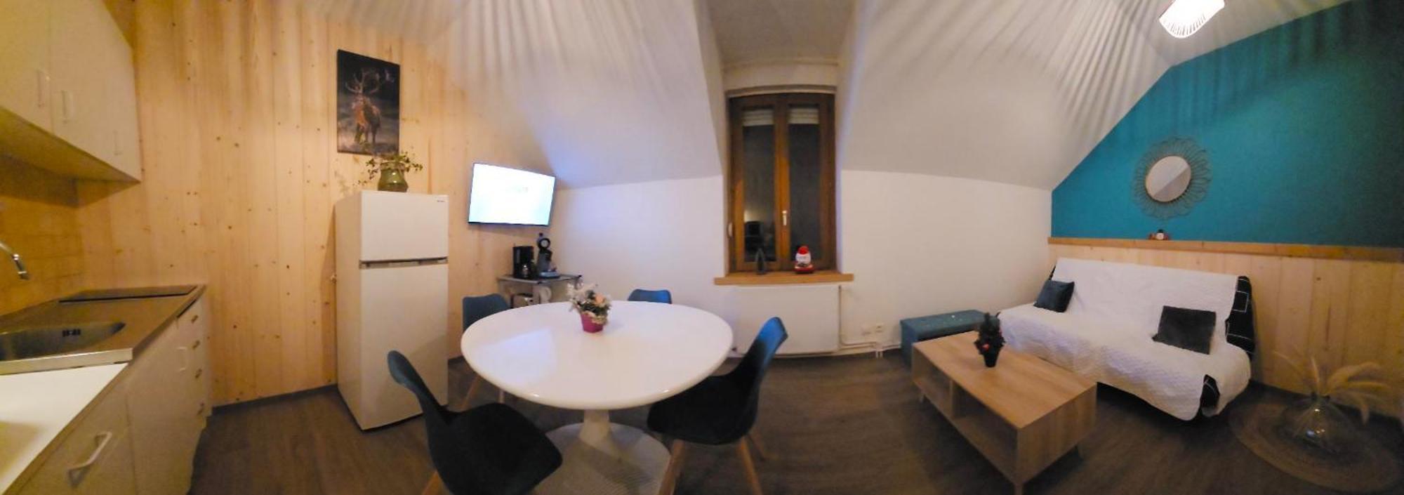Gite Eglantine 2 A 6 Personnes Avec Spa Et Salle De Jeux Dans La Residence 旺特龙 外观 照片