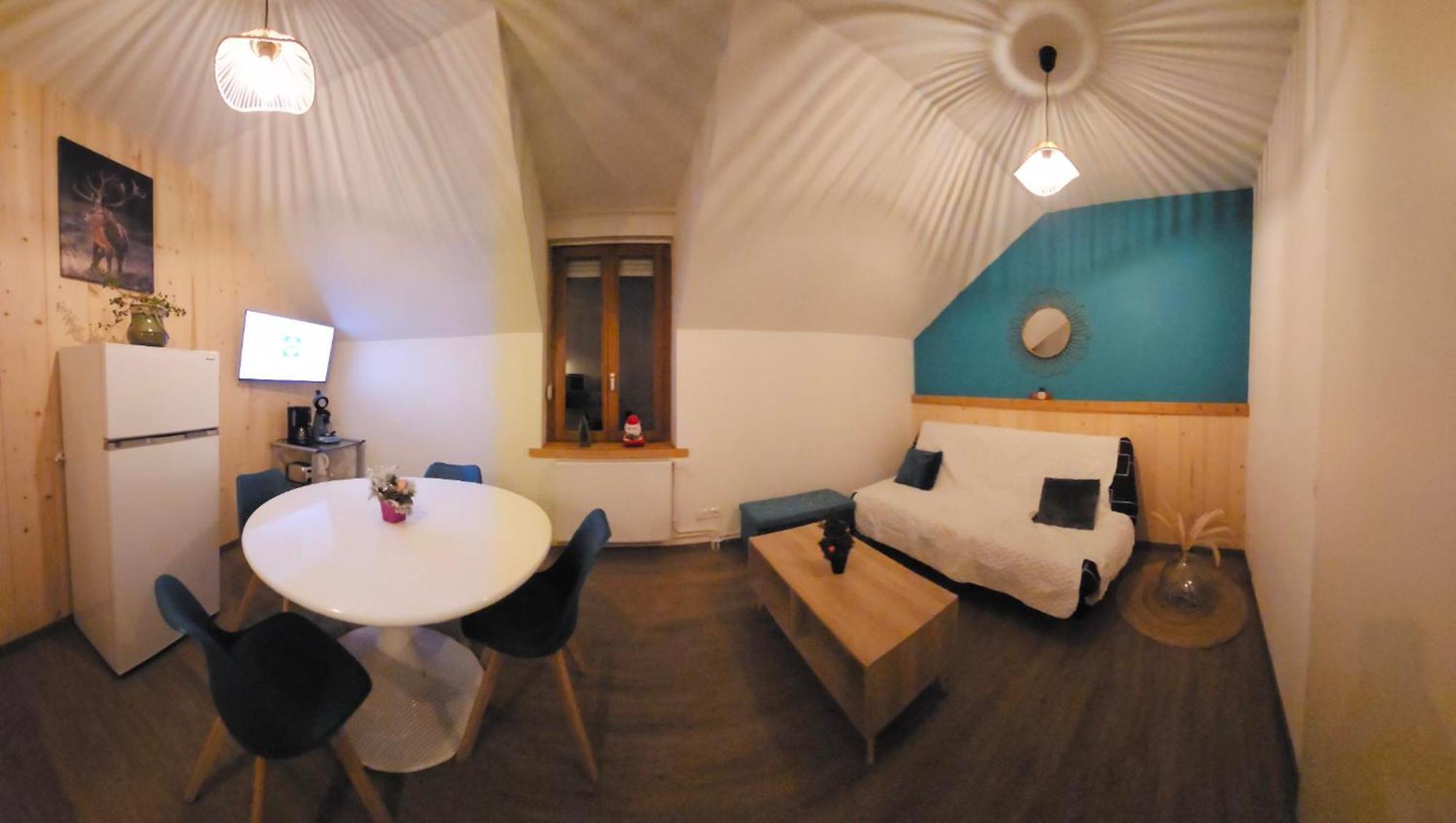 Gite Eglantine 2 A 6 Personnes Avec Spa Et Salle De Jeux Dans La Residence 旺特龙 外观 照片